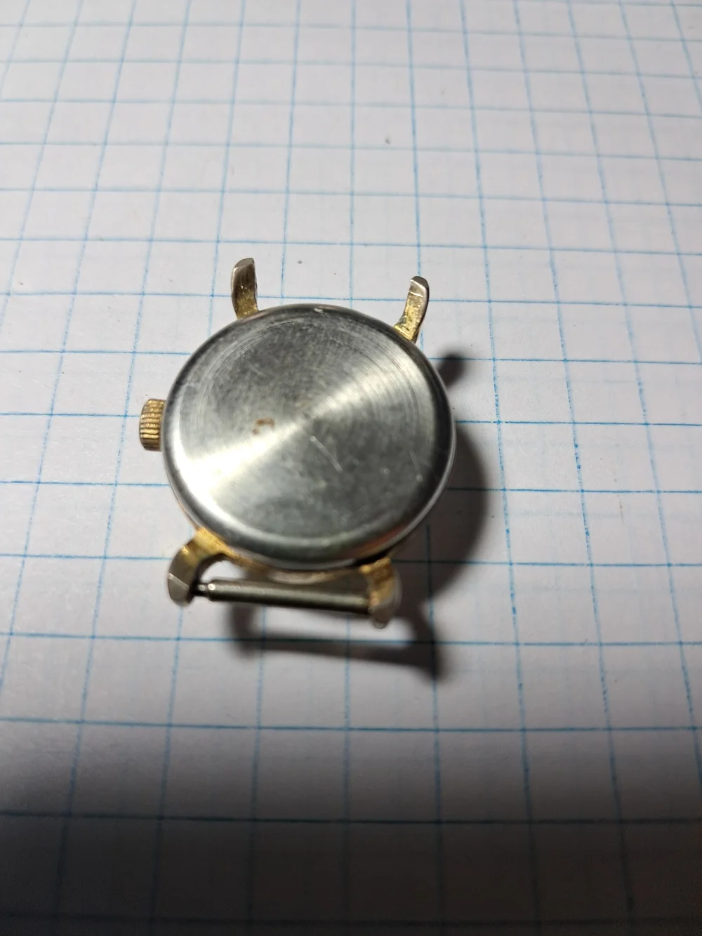 Vintage Jalga Gold-Tone Women's Quartz Watch Case - White Dial
